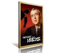 UHMVVT Poster del film Anatomy of A Murder1, stampa decorativa con cornice, stile retrò, decorazione moderna per la camera da letto, 40 x 60 cm