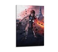 UHMVVT Poster di Mass Effect Game Poster3, stampa artistica su tela, decorazione moderna per camera da letto, 40 x 60 cm