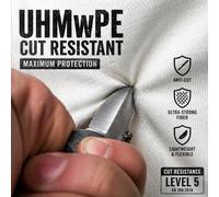 UHMWPE Tessuto antitaglio antistrappo anti morso ideale cuccia cani o giubbetti