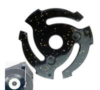 Uhngw Adattatore 45 Per Giradischi,Adattatore Centrale Per Vinili - Accessorio Sostitutivo Per Ascolto Casuale Principianti Appassionati Audio Utenti DJ Studio E Collezionisti