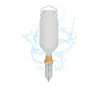 Uhngw Bottiglie Squisite per Condimenti - Erogatori Spremibili per Salse - 2,5L Capacità Grande Appendibile per Dressing Ketchup Maionese