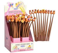 Uhngw Capybara Matite | Capybara Shaking Writing Penne | Matite da 0,5 mm, giocattolo fidget per studenti, prendere appunti per lavoro, scuola, insegnanti, diari, studio a casa