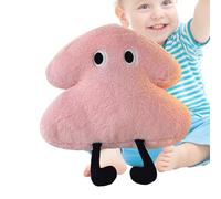 Uhngw Cuscino decorativo a forma di albero di Natale, per letto e divano, 45 cm, simpatico giocattolo di peluche per ragazzi e ragazze, decorazione per la stanza, divano e sedia