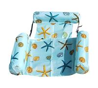 Uhngw Galleggianti per Adulti - Sedile Gonfiabile Portatile per Piscina | Zattera Gonfiabile Pieghevole Giocattolo Acquatico per Spiaggia Giardino Fiume Lago Vacanza All Aperto Campeggio Lato Piscina