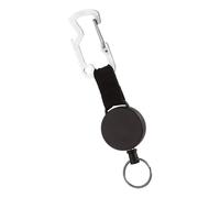 Uhngw Keychain retrattile pesante, portachiavi retrattile,Porta del badge antifurto con design per apri bottiglia | Strumenti per i lavori per il lavoro per il cantiere per il cantiere per il cantiere