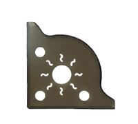 Uhngw Mensola angolare per acquario, impermeabile, accessorio acquatico, senza montatura, per gli amanti degli animali domestici, abitanti delle città, camera da letto, balcone, appartamento, sala