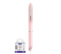 Uhngw Penna Stilografica Retrattile | Penna Stilografica Retrattile Antiperdita - Punte Fini 0.38mm per Ufficio Scuola Casa Schizzi Disegno Diario Calligrafia Bambini Studenti