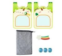 Uhngw Set Per Gioco Di Lancio E Presa Con Palline - Palle Morbide E Appiccicose Da Lancio - Giochi di Allenamento per il - Per Esterno Giardino Spiaggia Piscina Campeggio Viaggi Famiglia Aula