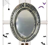 Uhngw Specchio infestato spaventoso, Specchio infestato attivato dal movimento spaventoso | Specchio infestato inquietante con suoni,Specchio per ritratti spaventoso di Halloween, effetti sonori