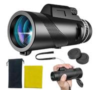 Uhngw Telescopi per adulti astronomia, telescopio monoculare | Telescopio compatto HD | Ingrandimento 80x compatto leggero per birdwatching di ossazzù e astronomia all'aperto
