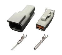UHNYTRV Connettore Dtm04-2p Spina Impermeabile del Cablaggio automobilistico 2/3/4/6/8/12 Pin Sensore Temperatura Aria aspirata Dtm06-2s(2p,1sets)