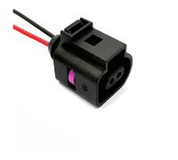 UHNYTRV Spina del sensore della temperatura dell'aria di aspirazione dell'acceleratore for auto a 2 pin 1J0973802 1J0973702 Connettore del sensore della temperatura dell'acqua del serbatoio dell'acqua