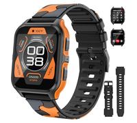 UHOOFIT Smartwatch Uomo Donna Militare, Effettua/Risponde alle Chiamate, 1.83" HD Orologio Fitness Tracker con 100+ Modalità Sport, Sonno/Notifiche WhatsApp, Smart Watch Compatibile con iOS Android