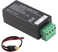 UHPPOTE Convertitore da AC16-28V a DC12V Adattatore di corrente di alimentazione da 1,5 A per il sistema di sicurezza CCTV di sorveglianza