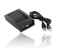 UHPPOTE Lettore schede RFID prossimità USB 125 KHz Connessione per PC | Schede EM4100/4200 , Plug and Play, con cavo USB
