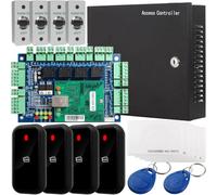 UHPPOTE Wiegand 26 bit Network RFID Access Control Board Kit metallo AC220V Power Box per 4 porte