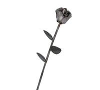 UHRIG Ferro battuto rosa, fiore decorativo in acciaio, decorazione in ferro per la casa e il giardino, come regalo e molto altro ancora.
