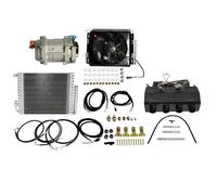 UHSTJW 12v Compressore del condizionatore d'Aria per Auto Universale AP03 Kit di Raffreddamento A/C di sottovalutazione Compatibile con la Maggior Parte dei Veicoli