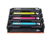 UHSTJW Confezione da 4 cartucce toner compatibili con 205a CF530A CF531A CF532A CF533A compatibili con stampante M154 M180 M181 con chip