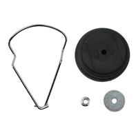 UHSTJW Parti Rasaerba Raccordi Trimmer Scene da Giardino Rosso Acciaio Arancione Plastica Copertura in plastica Nero Verde Litio Compatibile con(Black)