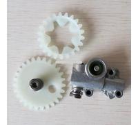 UHSTJW Pompa 'Olio Ingranaggio a Vite Senza fine Oliatore Ruota dentata Compatibile con Le Parti della Motosega MS380 MS381 038 038 Super MS 380 381