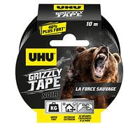 UHU 34555 Nastro Grizzly 10 m Nero
