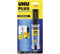UHU 45655 Colla bi-componente Plus Schnellfest Spritze 15.5 g