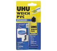 UHU 46655 - Colla speciale, in plastica morbida, tubo da 30 g, trasparente