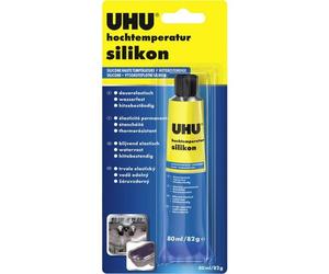 UHU 46735 Colla siliconica Colore Nero 80 ml