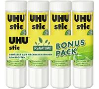 UHU 48200 Colla stick ReNATURE 21 g 4 pz.
