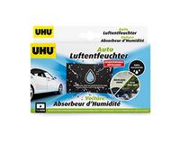 UHU 53495 - Deumidificatore per auto, riutilizzabile, per evitare problemi di umidità in auto, 300 g, colore: nero