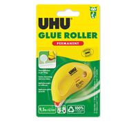 UHU - 64231 - Colla a nastro Dry&Clean Roller - permanente - 6,5 mm x 8,5 m - UHU - 67259 - Conf. da 1 Pz.