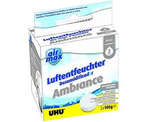 UHU AIR MAX AMBIANCE 50505 - in confezione risparmio, 2 x 100 G, Neutra