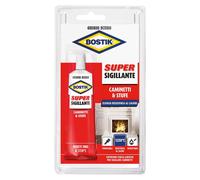 Uhu Bostik Sigillante alte temperature Caminetti e Stufe (100ml) Nero 6315920