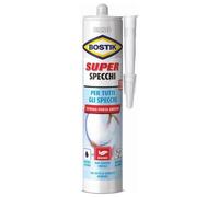 Uhu Bostik Silicone neutro Specchi Bianco