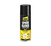 UHU colla spray 3 in 1, fl. da 200 ml, universelle et trasparente, 3341500