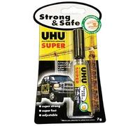 UHU Colla super colla, correggibile, super forte, inodore, in tubetto da 7 g
