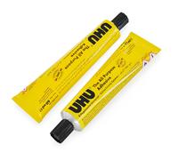 UHU Colla Super Forte Trasparente Adesivo Craft Extra Forte 60ml 2 Pezzi