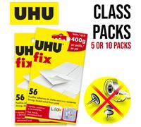UHU Fix - Doppio Lato Adesivo Colla Schiuma Pastiglie - Forte Muro Strisce