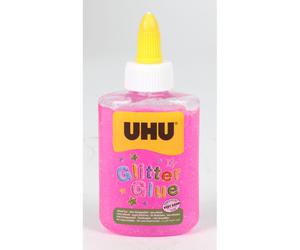 UHU Glitter Colla Mestiere Colla Glitzerkleber Dekokleber Glitzerpaste 6×88 ML