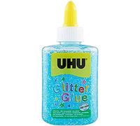UHU Glitter Glue Bottle 88,5ml azzurro