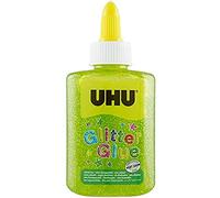 UHU Glitter Glue Bottle 88,5ml verde