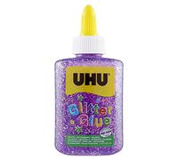 UHU Glitter Glue Bottle 88,5ml viola