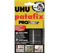 UHU Klebepads patafix PROPower, wieder ablösbar, schwarz