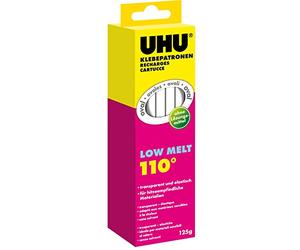 Uhu Klebepatrone Lt 110, Oval, 125 G, Transparent