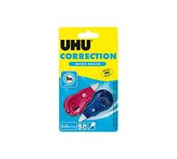 UHU - Mini correttore a nastro usa e getta Micro, confezione da 2 pezzi