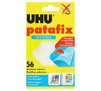 Supporti in gomma adesiva UHU Patafix - invisibile - UHU - conf. 56 pezzi