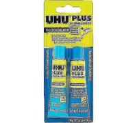 UHU PLUS 5 MINUTI BLU BICOMPONENTE TUBETTO ML 15X2 PZ 1