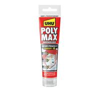 UHU POLY MAX Montagekleber 10 SEK SOFORT POWER Tube, Universeller, glasklarer Mo