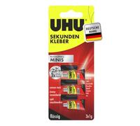 UHU Supercolla istantanea Minis liquido 3 x 1 g sfuso